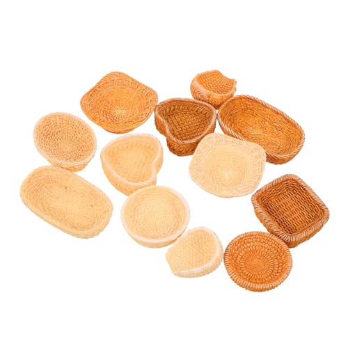 HEALSOPTHY 12Stücke Rattan Körbe Geflochtene Körbe für Puppenhaus DIY Gartenprojekte Hochzeiten Partys Handgefertigte Aufbewahrungskörbe Detaillierte HEALSOPTHY 12Stücke Rattan Körbe Geflochtene Körbe für Puppenhaus DIY Gartenprojekte Hochzeiten Partys Handgefertigte Aufbewahrungskörbe Detaillierte von HEALSOPTHY