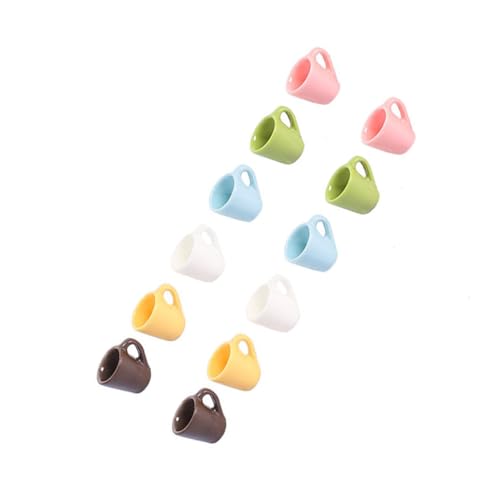 HEALSOPTHY 12Stücke Tassen Farben für Puppenhaus Dekoration Exquisites Handwerk für Miniaturlandschaften und Kreative Wohnaccessoires Hochwertige HEALSOPTHY 12Stücke Tassen Farben für Puppenhaus Dekoration Exquisites Handwerk für Miniaturlandschaften und Kreative Wohnaccessoires Hochwertige von HEALSOPTHY