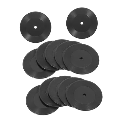 HEALSOPTHY 12Stücke Teiliges Vinyl Platten Realistische Retro Dekoration für Puppenhaus und Büro für Musikliebhaber und DIY Projekte Detailgetreu HEALSOPTHY 12Stücke Teiliges Vinyl Platten Realistische Retro Dekoration für Puppenhaus und Büro für Musikliebhaber und DIY Projekte Detailgetreu von HEALSOPTHY