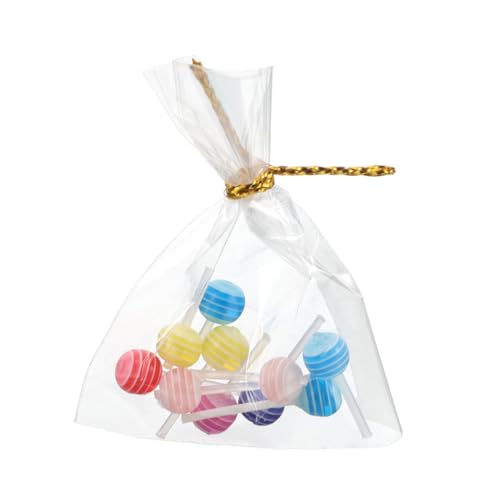 HEALSOPTHY 12pcs Mini Dollhouse Lollipop Miniatur Food Toys Model Photo Requisiten Winzige Lollipop Süßigkeiten Vor, Spiele Küche Süßes Origination von HEALSOPTHY