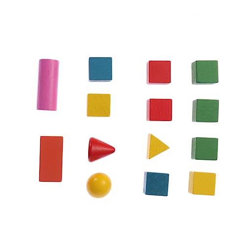 HEALSOPTHY 14 Stück Teiliges Holzbauklötze für Geometrische Formen Frühkindliche Bildungsspielzeuge Zufälligen Farben DREI Dimensionale Lernspielzeuge für Kreative Zufällige Farbe HEALSOPTHY 14 Stück Teiliges Holzbauklötze für Geometrische Formen Frühkindliche Bildungsspielzeuge Zufälligen Farben DREI Dimensionale Lernspielzeuge für Kreative Zufällige Farbe von HEALSOPTHY