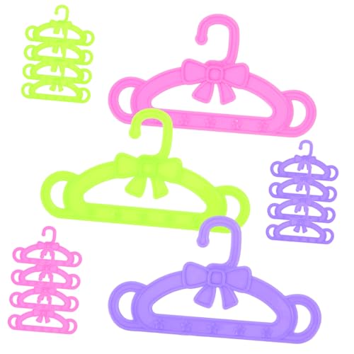 HEALSOPTHY 15 Stück Puppenkleiderbügel aus Kunststoff für Puppen Aufhängen von Puppenkleidung Organisation von Spielzeugzimmern HEALSOPTHY 15 Stück Puppenkleiderbügel aus Kunststoff für Puppen Aufhängen von Puppenkleidung Organisation von Spielzeugzimmern von HEALSOPTHY