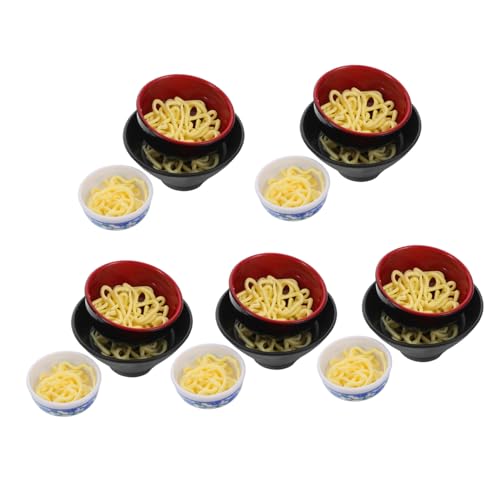 HEALSOPTHY 15 Stück Ramen-schüssel- Instant-Ramen-schüssel Realistisches Spielfutter Nudelschüssel Realistisches Essen Miniatur-schüssel Künstliches Essen Süße Ramenschale Plastik HEALSOPTHY 15 Stück Ramen-schüssel- Instant-Ramen-schüssel Realistisches Spielfutter Nudelschüssel Realistisches Essen Miniatur-schüssel Künstliches Essen Süße Ramenschale Plastik von HEALSOPTHY