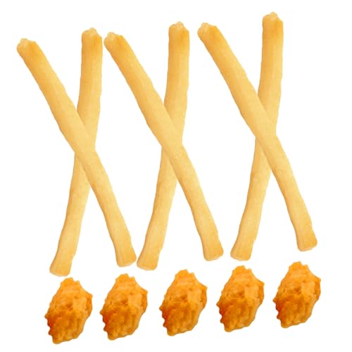 HEALSOPTHY 15 Stück Realistische Teiliges Fast Food Spielset mit Pommes und Hähnchen PVC Material Geruchlos Langlebig für Kinderküche Rollenspiele und Küchen Dekoration Geeignet HEALSOPTHY 15 Stück Realistische Teiliges Fast Food Spielset mit Pommes und Hähnchen PVC Material Geruchlos Langlebig für Kinderküche Rollenspiele und Küchen Dekoration Geeignet von HEALSOPTHY