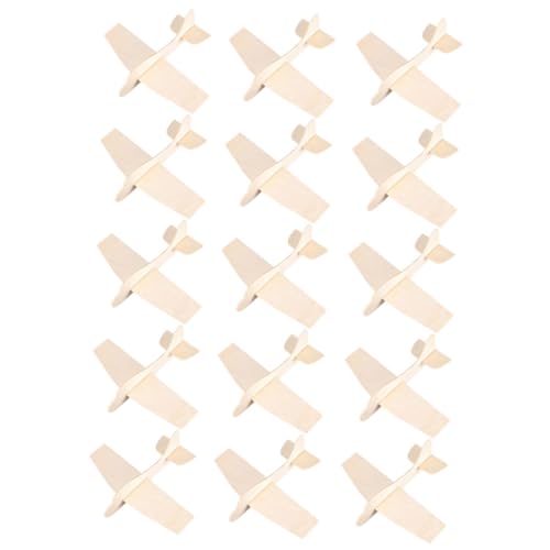 HEALSOPTHY 15 Stück Teiliges DIY Holzflugzeug Unvollendete Graffiti Spielzeuge für Kreatives Basteln und Geburtstagsgeschenk für Jungen Holzmodell zum Zusammenbauen und Gestalten HEALSOPTHY 15 Stück Teiliges DIY Holzflugzeug Unvollendete Graffiti Spielzeuge für Kreatives Basteln und Geburtstagsgeschenk für Jungen Holzmodell zum Zusammenbauen und Gestalten von HEALSOPTHY