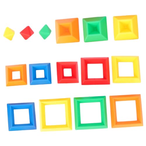 HEALSOPTHY 15 Stück Teiliges Giza Pyramidenspiel Bausteine aus Bunte Glatte Formen für Frühkindliche Koordination und Geschicklichkeit Geeignet für Ab Jahren Langlebiges Zufällige Farbe HEALSOPTHY 15 Stück Teiliges Giza Pyramidenspiel Bausteine aus Bunte Glatte Formen für Frühkindliche Koordination und Geschicklichkeit Geeignet für Ab Jahren Langlebiges Zufällige Farbe von HEALSOPTHY