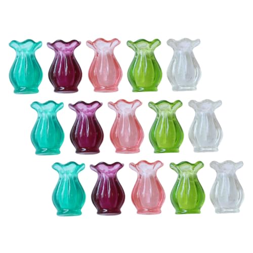 HEALSOPTHY 15 Stück Teiliges Mini-blumentopf- Kleine Vasen für Tischdekoration Miniatur Puppenhaus Bud Vasen Vielseitige Mini-deko für Sukkulenten und Wohnaccessoires Kompakt Tragbar Farben HEALSOPTHY 15 Stück Teiliges Mini-blumentopf- Kleine Vasen für Tischdekoration Miniatur Puppenhaus Bud Vasen Vielseitige Mini-deko für Sukkulenten und Wohnaccessoires Kompakt Tragbar Farben von HEALSOPTHY