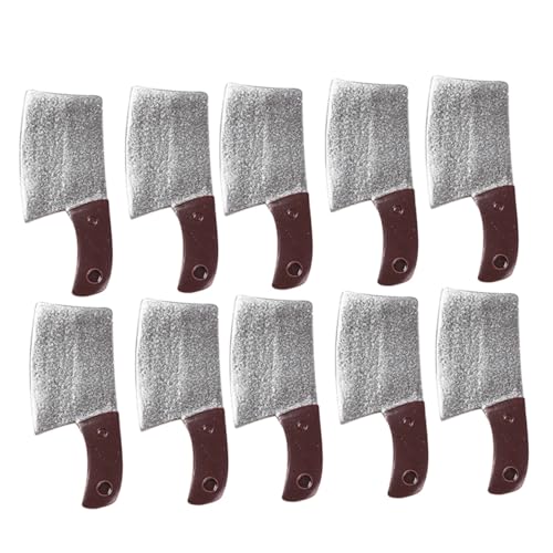 HEALSOPTHY 15 Stück Teiliges Miniatur Küchenmesser für Puppenhaus Realistische Kleine Küchenutensilien Detailreiche Mini Cutter Modelle Dekorativ und Langlebig Zubehör für Mini Haus Küche von HEALSOPTHY