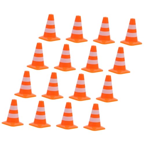 HEALSOPTHY 16 Stück Teiliges Mini verkehrskegel aus Realistische Modell straßensperren für Pädagogisches zur Verkehrserziehung Leicht und Platzsparend für Spiel und Lernen HEALSOPTHY 16 Stück Teiliges Mini verkehrskegel aus Realistische Modell straßensperren für Pädagogisches zur Verkehrserziehung Leicht und Platzsparend für Spiel und Lernen von HEALSOPTHY