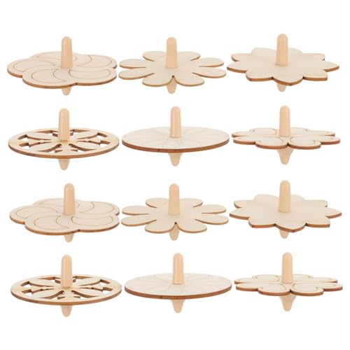 HEALSOPTHY 18 Stück Teiliges Holzkreisel Bastelset zum Bemalen DIY Gyro für Unbemalte Holzkreisel in Verschiedenen Formen Kreatives Malspaß Geschicklichkeit und Handkoordination HEALSOPTHY 18 Stück Teiliges Holzkreisel Bastelset zum Bemalen DIY Gyro für Unbemalte Holzkreisel in Verschiedenen Formen Kreatives Malspaß Geschicklichkeit und Handkoordination von HEALSOPTHY