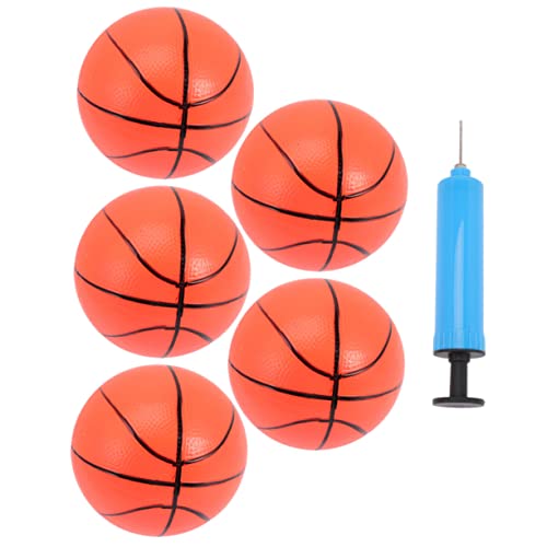 HEALSOPTHY 1Satz Aufblasbares Basketballspielzeug für Teilig Mini Bälle Pumpe Drinnen und Draußen Fördert Aktivität und HEALSOPTHY 1Satz Aufblasbares Basketballspielzeug für Teilig Mini Bälle Pumpe Drinnen und Draußen Fördert Aktivität und von HEALSOPTHY