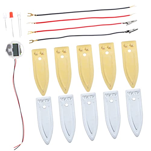 HEALSOPTHY 1Satz DIY Obstbatterie Experimentiersatz für Wissenschaftliche Experimente mit Kartoffeln und Früchten Lehrreich und Kreativ für Zuhause und Schule Fördert von HEALSOPTHY