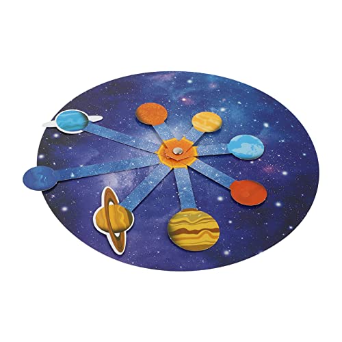 HEALSOPTHY 1Satz DIY Solar System Planetenmodell Pädagogisches für Frühen Bildung Wissenschaftliches und Astronomisches Lernspielzeug Teiliges Bastelset für Verständnis des von HEALSOPTHY