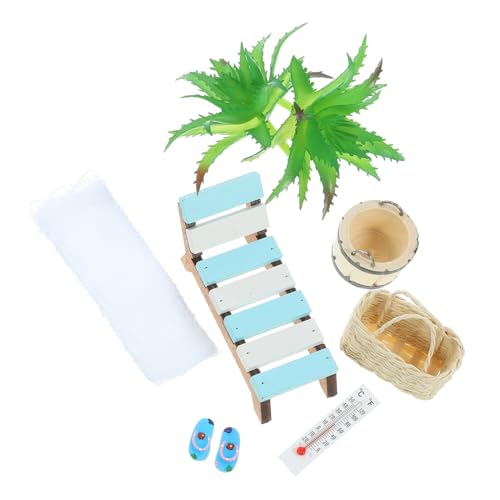 HEALSOPTHY 1Satz Hauszubehör Set Puppenhaus Modelle Mikroszenen Deko Set im Sommerlichen Strandstil Strapazierfähige Ornamente für Kreative Dekorationen HEALSOPTHY 1Satz Hauszubehör Set Puppenhaus Modelle Mikroszenen Deko Set im Sommerlichen Strandstil Strapazierfähige Ornamente für Kreative Dekorationen von HEALSOPTHY