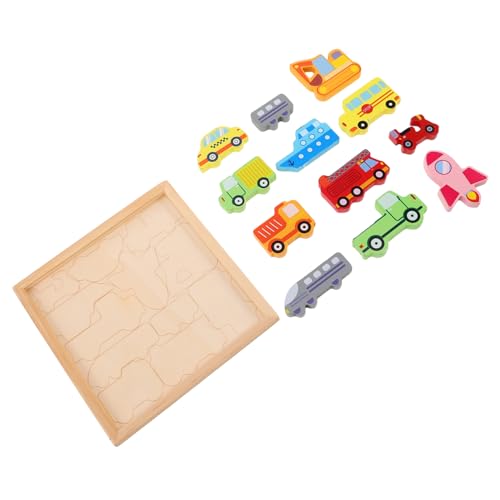 HEALSOPTHY 1Satz Holzpuzzle für Kleinkinder Fahrzeug Matching Kreatives Lernspiel für Entwicklung von Hand Augen Koordination für Familienaktivitäten und Kindergarten Sicheres HEALSOPTHY 1Satz Holzpuzzle für Kleinkinder Fahrzeug Matching Kreatives Lernspiel für Entwicklung von Hand Augen Koordination für Familienaktivitäten und Kindergarten Sicheres von HEALSOPTHY