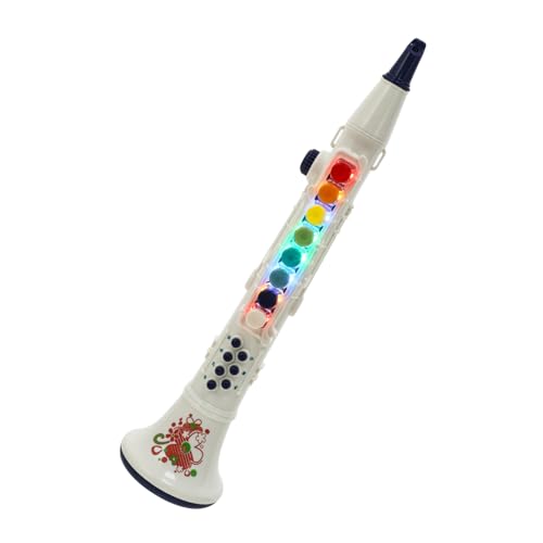 HEALSOPTHY 1Satz Kinderklarinette Musikalisches Lernspielzeug mit Einstellbarem Design Schlüsselband für Kreative Musikaktivitäten und Musikalische von HEALSOPTHY