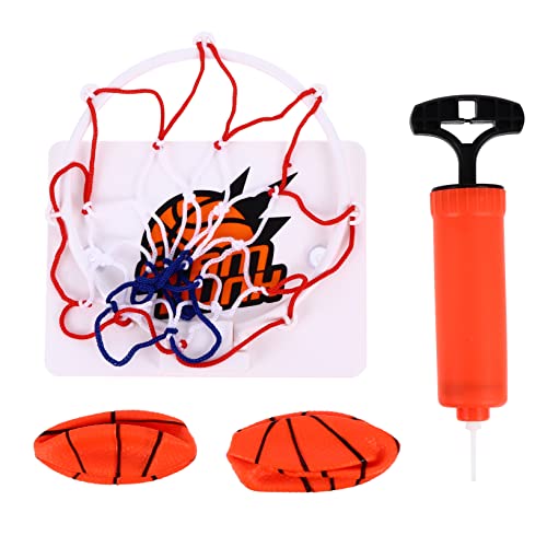 HEALSOPTHY 1satz Mini Basketball Set Mit Wandhalterung Indoor Basketballkorb Für Junge Mädchen Bällen Und Luftpumpe Fördert Bewegungsfreude Und Hand-Augen-koordination Für Familie Und von HEALSOPTHY