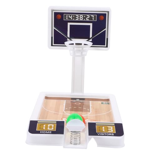 HEALSOPTHY 1Satz Mini Basketballspielzeug für Interaktives Tisch Basketballspiel für Drinnen und Draußen Langlebiges Kunststoffmaterial für Familienunterhaltung von HEALSOPTHY