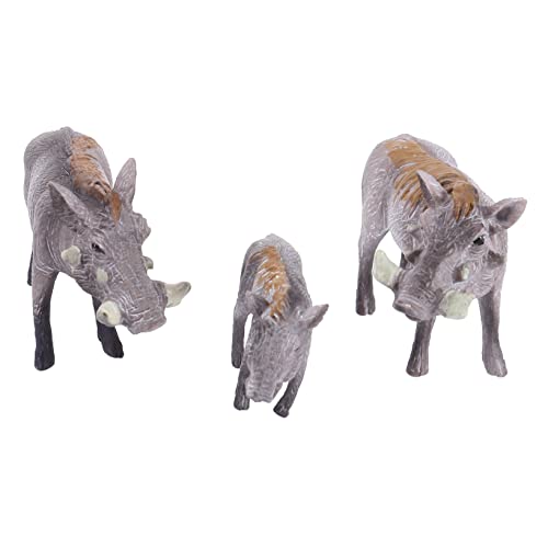HEALSOPTHY 1satz Teiliges Realistischer Wildschweinfiguren Lebensechte Bauernhof-Dekoration Lernspielzeug Für Kreative Kognition Und Dekoration Für Zuhause von HEALSOPTHY