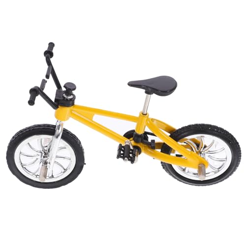 HEALSOPTHY 1stück Mini Mountainbike Modell Spielzeug Für Puppenhaus Simulation Fahrrad Miniatur Deko Zubehör Für Kreative Indoor-szenen Leicht Und Stabil von HEALSOPTHY