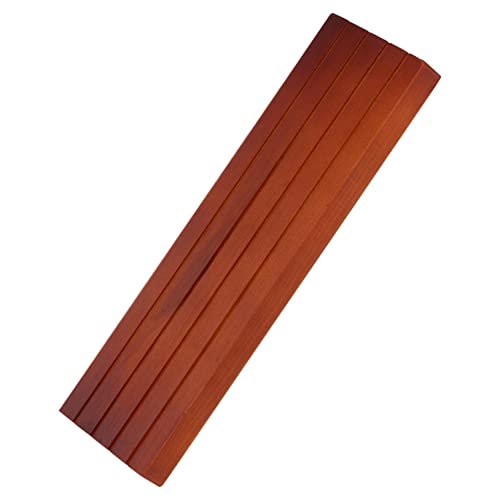 HEALSOPTHY 1Stück Spielkarten Organizer aus Robustem Holz Stabiler Kartenständer für Desktop Kompaktes Kartenregal für Romme und Sammelkarten von HEALSOPTHY