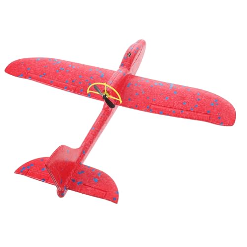 HEALSOPTHY 1Stück Wiederaufladbares Flugspielzeug mit LED Lichtern Elektrisches Schaumstoffflugzeug für Pädagogisches für Außenbereich für Kindergeburtstage Sicher und Leicht von HEALSOPTHY