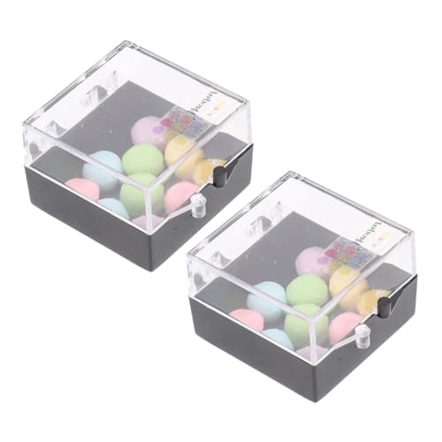 HEALSOPTHY Miniatur Macaron Dekorationen Für Puppenhaus Realistische Nachbildung Wiederverwendbares Kunststoffspielzeug Für Kreative Szenen Und Projekte von HEALSOPTHY
