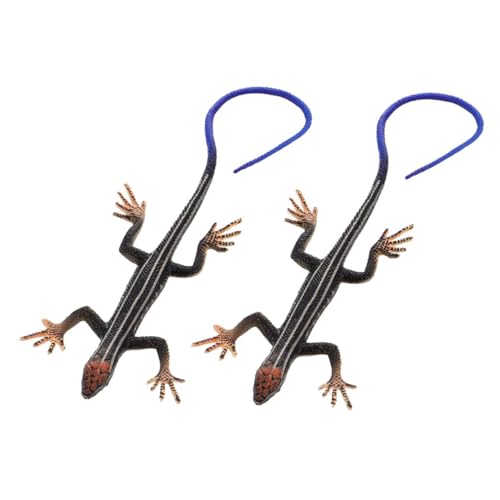 HEALSOPTHY 2 Lebensechte Plastik Eidechsenmodelle Realistische Reptilfiguren mit Feinen Details Kleines Tiermodell für Heimdekoration Pädagogisches Reptilienspielzeug und Scherzartikel HEALSOPTHY 2 Lebensechte Plastik Eidechsenmodelle Realistische Reptilfiguren mit Feinen Details Kleines Tiermodell für Heimdekoration Pädagogisches Reptilienspielzeug und Scherzartikel von HEALSOPTHY