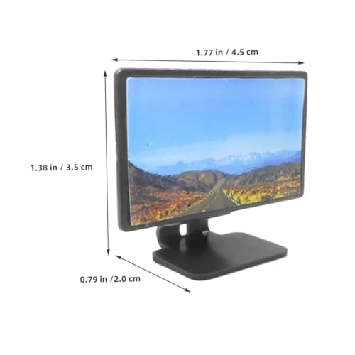 HEALSOPTHY 2 Maßstab aus Robustem Kunststoff Detailgetreues Modellspielzeug für Wohnzimmer Dekoration und Sammelobjekte Realistische Tv Zubehör HEALSOPTHY 2 Maßstab aus Robustem Kunststoff Detailgetreues Modellspielzeug für Wohnzimmer Dekoration und Sammelobjekte Realistische Tv Zubehör von HEALSOPTHY