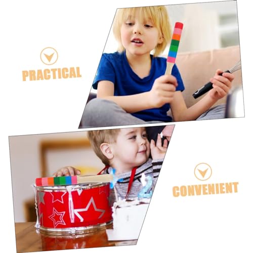 HEALSOPTHY 2 Paare Holz Rhythmusstäbe Percussion Instrument Musikinstrumente Sticks Robust Langlebig Fördernd Kreativität und Rhythmusgefühl Geeignet für Vorschule und Musikunterricht HEALSOPTHY 2 Paare Holz Rhythmusstäbe Percussion Instrument Musikinstrumente Sticks Robust Langlebig Fördernd Kreativität und Rhythmusgefühl Geeignet für Vorschule und Musikunterricht von HEALSOPTHY