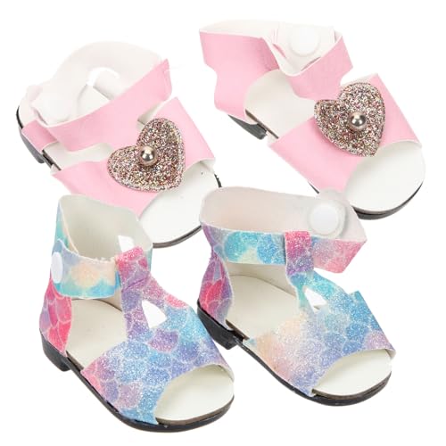 HEALSOPTHY 2 Paare Miniaturschuhe für Puppen DIY Handwerkschuhe für Kleinkinder Dekorative Accessoires für Puppen und Mini Häuser für Kreative Spielideen HEALSOPTHY 2 Paare Miniaturschuhe für Puppen DIY Handwerkschuhe für Kleinkinder Dekorative Accessoires für Puppen und Mini Häuser für Kreative Spielideen von HEALSOPTHY