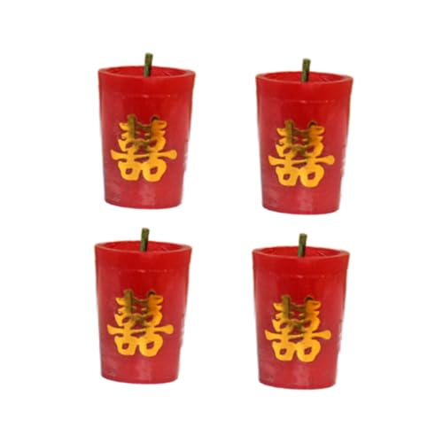 HEALSOPTHY 2 Paare Puppenhauskerzen Puppenstubenkerze Dekoration Miniatur Gefälscht Braut Hochzeit Puppenhäuser Mini-hausschmuck Puppenhauslieferungen Puppenhauszubehör Harz Rot HEALSOPTHY 2 Paare Puppenhauskerzen Puppenstubenkerze Dekoration Miniatur Gefälscht Braut Hochzeit Puppenhäuser Mini-hausschmuck Puppenhauslieferungen Puppenhauszubehör Harz Rot von HEALSOPTHY