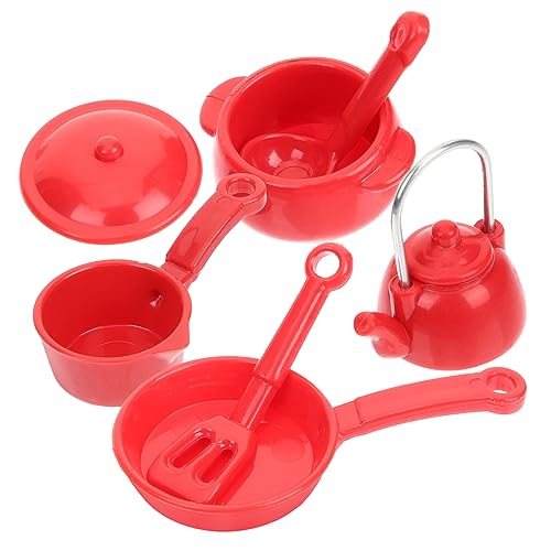 HEALSOPTHY 2 Packungen Mini-Küchengeschirr für kinderspielzeug geschirrset hühner Mini-Küchenzubehör Puppenhaus Küchenutensilien Plastik rot HEALSOPTHY 2 Packungen Mini-Küchengeschirr für kinderspielzeug geschirrset hühner Mini-Küchenzubehör Puppenhaus Küchenutensilien Plastik rot von HEALSOPTHY