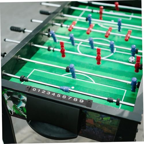 HEALSOPTHY 2 STÜCK Tischfußball Score Counter Große Zahlen Punktezähler Anzeigetafel Zubehör für Kickertisch Standard Fußballspiel Torzähler Spieltisch von HEALSOPTHY