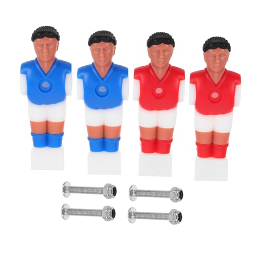 HEALSOPTHY 2 Sätze Foosball Table Ersatzspieler aus Robustem Kunststoff Praktische Spielfiguren für Familien und Büro Langlebige Tischfußball Ersatzteile für Freizeit und Teamspiele von HEALSOPTHY