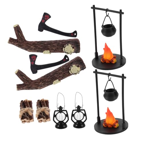 HEALSOPTHY 2 Sätze Miniatur Hängender Ofen Holzscheite Set Naturgetreue Kompakte Dekoration für Puppenhaus Landhausstil Mikro Landschaft Vielseitig für Indoor-Spiel und Sammler HEALSOPTHY 2 Sätze Miniatur Hängender Ofen Holzscheite Set Naturgetreue Kompakte Dekoration für Puppenhaus Landhausstil Mikro Landschaft Vielseitig für Indoor-Spiel und Sammler von HEALSOPTHY