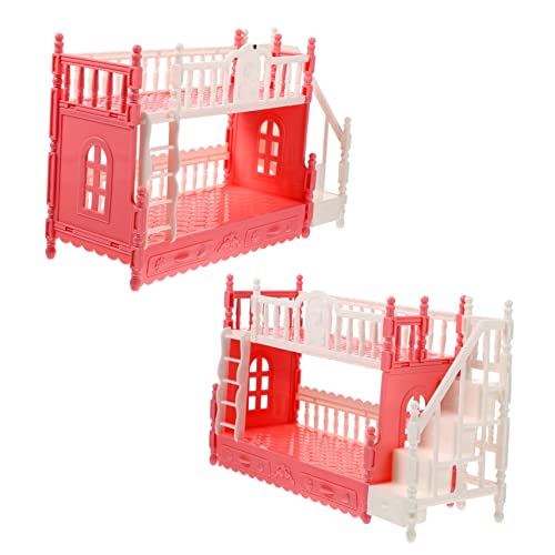 HEALSOPTHY 2 Sets Puppen Etagenbett Kinderspielzeug Mädchenspielzeug Mini Mädchenspielzeug Etagenbetten Babypuppenspielzeug Puppenhaus Puppenbett Puppenhaus Möbel HEALSOPTHY 2 Sets Puppen Etagenbett Kinderspielzeug Mädchenspielzeug Mini Mädchenspielzeug Etagenbetten Babypuppenspielzeug Puppenhaus Puppenbett Puppenhaus Möbel von HEALSOPTHY