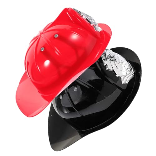 HEALSOPTHY 2 Stück Feuerwehrmannhut Karikatur Kostüm Feuerwehrmütze Für Feuerwehrmann Cosplay Hut Feuerwehrleute Hut Helm Feuerwehrhelm Helm Des Feuerwehrchefs Plastik HEALSOPTHY 2 Stück Feuerwehrmannhut Karikatur Kostüm Feuerwehrmütze Für Feuerwehrmann Cosplay Hut Feuerwehrleute Hut Helm Feuerwehrhelm Helm Des Feuerwehrchefs Plastik von HEALSOPTHY