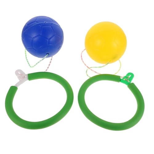 HEALSOPTHY 2 Stück Fitness Jump Bälle mit Fußring für Erwachsene Rotierende Sprungbälle zur Koordinations und Balanceförderung Vielseitiges Indoor und Outdoor HEALSOPTHY 2 Stück Fitness Jump Bälle mit Fußring für Erwachsene Rotierende Sprungbälle zur Koordinations und Balanceförderung Vielseitiges Indoor und Outdoor von HEALSOPTHY