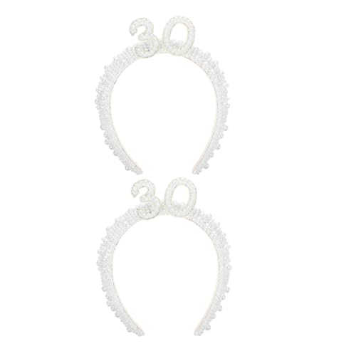 HEALSOPTHY 2 Stück Geburtstags-stirnbänder Für Frauen, Geburtstags-kopfbedeckung Für Party, Geburtstags-haarband Für Frauen, Geburtstag, Foto-requisiten, Geburtstags-haar-accessoires HEALSOPTHY 2 Stück Geburtstags-stirnbänder Für Frauen, Geburtstags-kopfbedeckung Für Party, Geburtstags-haarband Für Frauen, Geburtstag, Foto-requisiten, Geburtstags-haar-accessoires von HEALSOPTHY