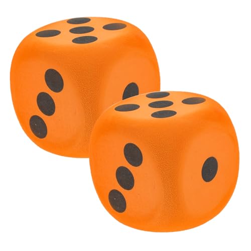 HEALSOPTHY 2 Stück Große Eva Schaumstoffwürfel Kanten Leichte Spielwürfel für Partyspiele Outdoor Aktivitäten und Lernspiele Vielseitiges Würfelspiel Zubehör HEALSOPTHY 2 Stück Große Eva Schaumstoffwürfel Kanten Leichte Spielwürfel für Partyspiele Outdoor Aktivitäten und Lernspiele Vielseitiges Würfelspiel Zubehör von HEALSOPTHY