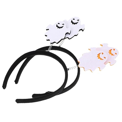 HEALSOPTHY 2 Stück Halloween Haarreif Stirnband Leicht und Bequem Halloween Kostüm Zubehör für Party Cosplay Fotografie und Karneval von HEALSOPTHY