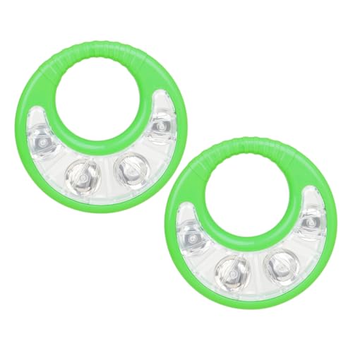 HEALSOPTHY 2 Stück Handheld Tambourine Teiliges Percussion Musikinstrument Ergonomisch Glatte Kanten für Musikunterricht Bühnenauftritte Partys und Frühe Musikalische HEALSOPTHY 2 Stück Handheld Tambourine Teiliges Percussion Musikinstrument Ergonomisch Glatte Kanten für Musikunterricht Bühnenauftritte Partys und Frühe Musikalische von HEALSOPTHY