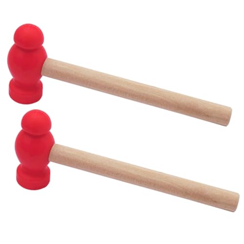 HEALSOPTHY 2 Stück Holzhammer Werkzeug für kinderwerkzeug holzspielsachen Kinderhandwerkzeug beemysafe Mini-Hammer- Hammerspielzeug aus Holz Hammer reparieren Minihammer rot HEALSOPTHY 2 Stück Holzhammer Werkzeug für kinderwerkzeug holzspielsachen Kinderhandwerkzeug beemysafe Mini-Hammer- Hammerspielzeug aus Holz Hammer reparieren Minihammer rot von HEALSOPTHY