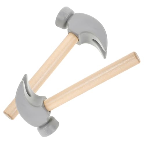HEALSOPTHY 2 Stück Holzspielzeug Hammer Teilig Holzhammer Kindgerecht Authentische Bauwerkzeuge Kleinkinder Fördert Selbstständiges und Fantasievolles Rollenspiel HEALSOPTHY 2 Stück Holzspielzeug Hammer Teilig Holzhammer Kindgerecht Authentische Bauwerkzeuge Kleinkinder Fördert Selbstständiges und Fantasievolles Rollenspiel von HEALSOPTHY