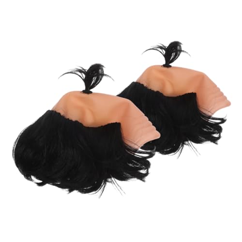 HEALSOPTHY 2 Stück Kahle Kriegerperücke Cosplay perücke lustige verkleidung Kostümperücke lustige perücke Witzige Perücke Cosplay-Versorgung Rollenspiel Glatze-Krieger-Haarteil Vinyl HEALSOPTHY 2 Stück Kahle Kriegerperücke Cosplay perücke lustige verkleidung Kostümperücke lustige perücke Witzige Perücke Cosplay-Versorgung Rollenspiel Glatze-Krieger-Haarteil Vinyl von HEALSOPTHY
