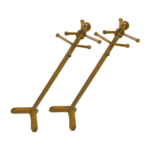 HEALSOPTHY 2stücke Miniatur-kleiderständer Für Puppenhäuser Im Maßstab Retro-Stil Puppenkleidformen Für Spielzeug Und Puppenhausdekor von HEALSOPTHY
