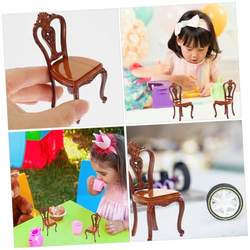 HEALSOPTHY 2 Stück Maßstab Vintage Zinklegierung Rückenlehne Kleine Mini Möbel Dekoration für Puppenhaus Wohnzimmer und Garten HEALSOPTHY 2 Stück Maßstab Vintage Zinklegierung Rückenlehne Kleine Mini Möbel Dekoration für Puppenhaus Wohnzimmer und Garten von HEALSOPTHY