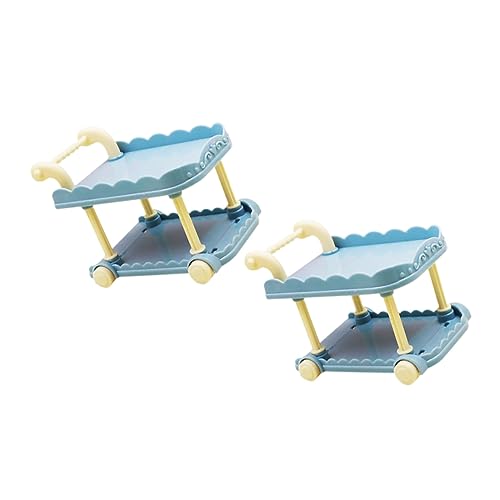 HEALSOPTHY 2 Stück Mini-Foodtruck Miniatures spielzeugküche puppenhauszubehör Modellbau Wohnaccessoire Dekoration Toy Kitchen Mini House Crafts Mini-Küchendekorationen Plastik Blue HEALSOPTHY 2 Stück Mini-Foodtruck Miniatures spielzeugküche puppenhauszubehör Modellbau Wohnaccessoire Dekoration Toy Kitchen Mini House Crafts Mini-Küchendekorationen Plastik Blue von HEALSOPTHY