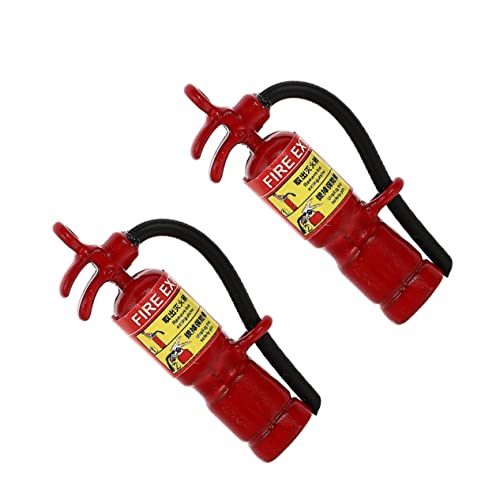 HEALSOPTHY Set Mit Mini-feuerlöschern Aus Metall Für Puppenhäuser Dekorationsprojekte von HEALSOPTHY